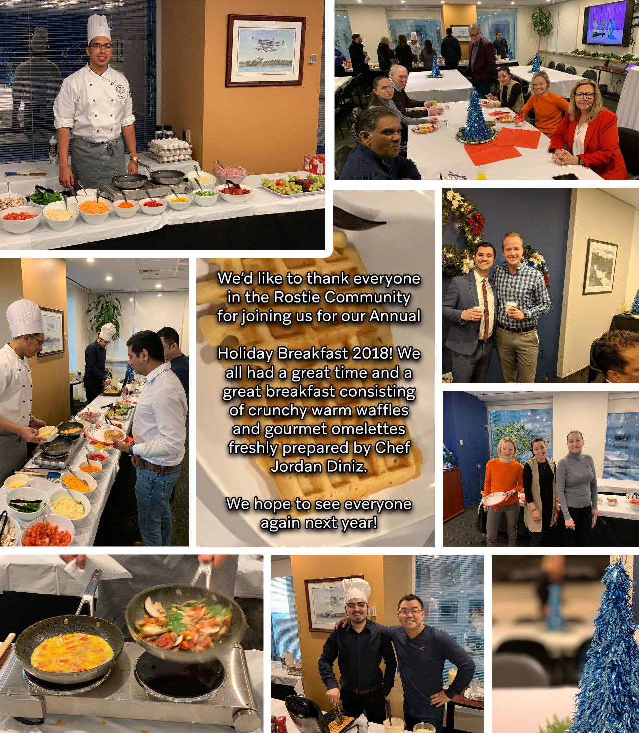 Rostie Group Holiday Breakfast 2018