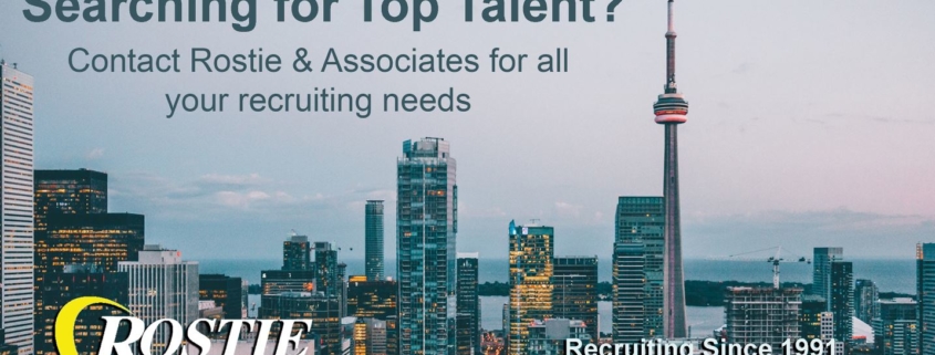 Rostie and Associates Recruiter Advertisement