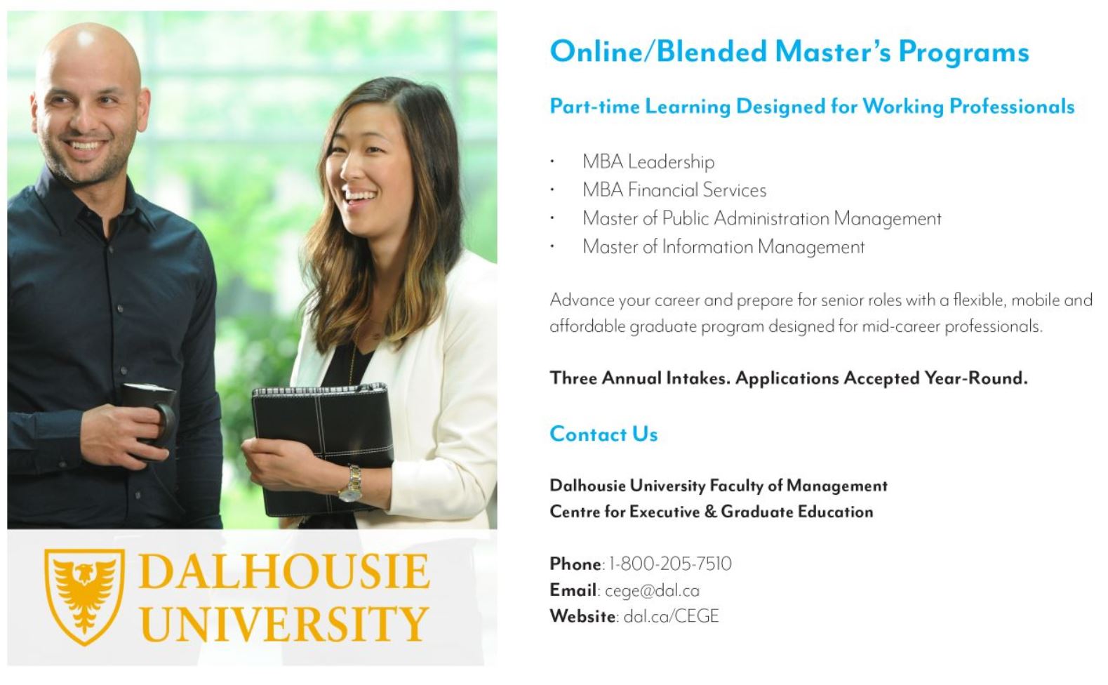 Dalhousie University Scoop December Ad